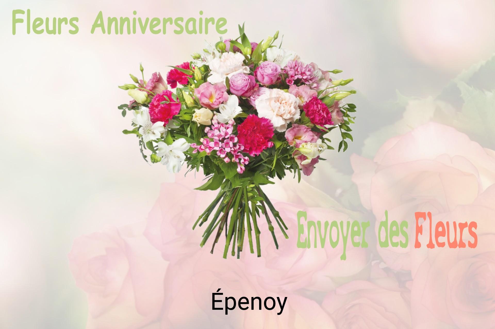 Bouquet de fleurs d’anniversaire livré à Épenoy
