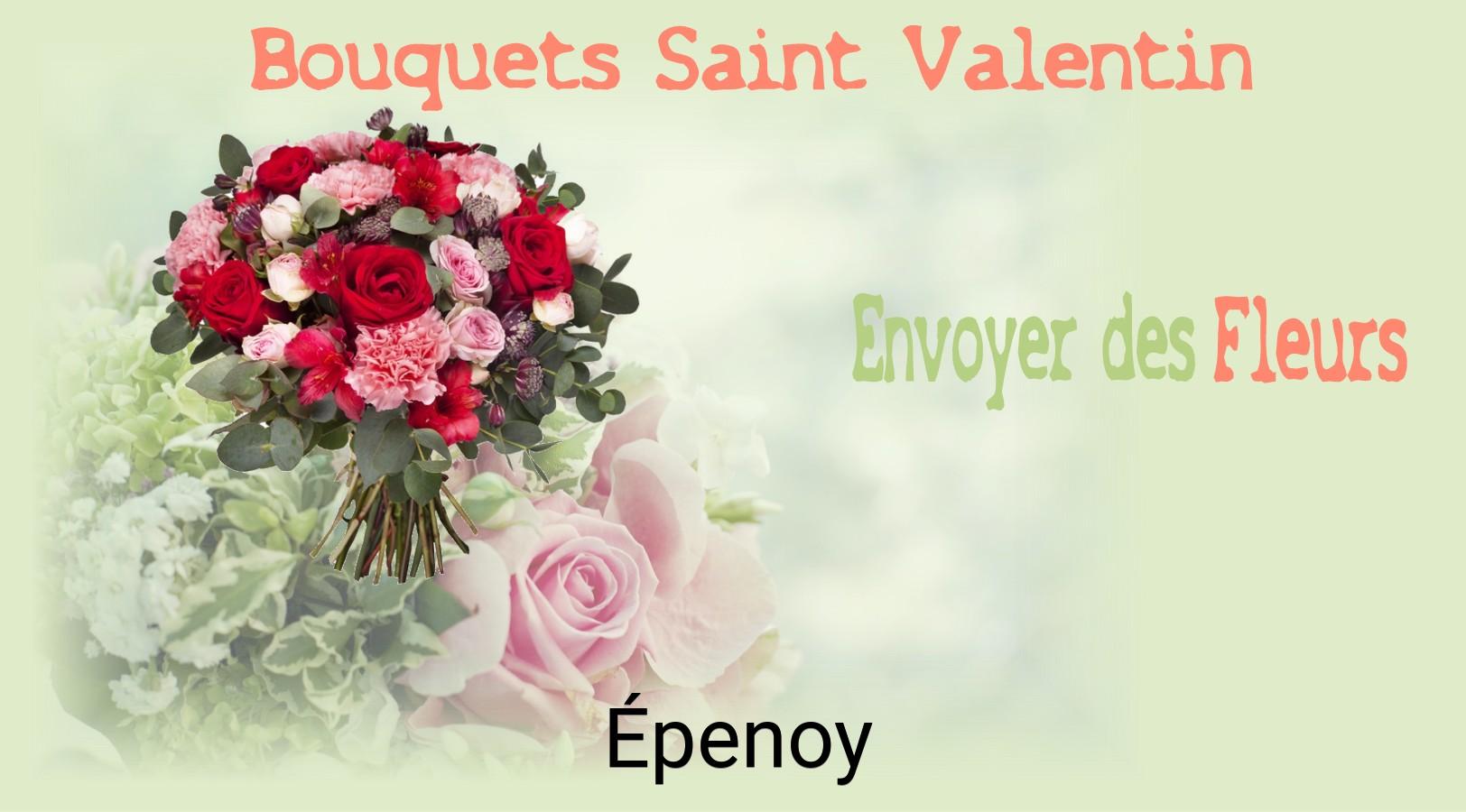 Roses de Saint-Valentin livrées à Épenoy
